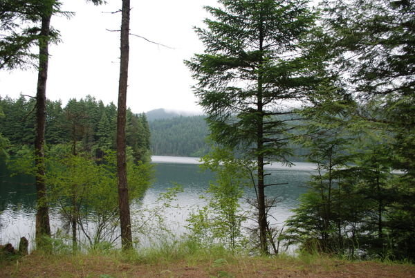 View of Mountain Lake at Moran State Park
