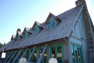 Exterior of Paradise Lodge