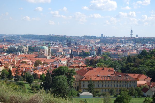 Views of Prague from Strahov Monastery