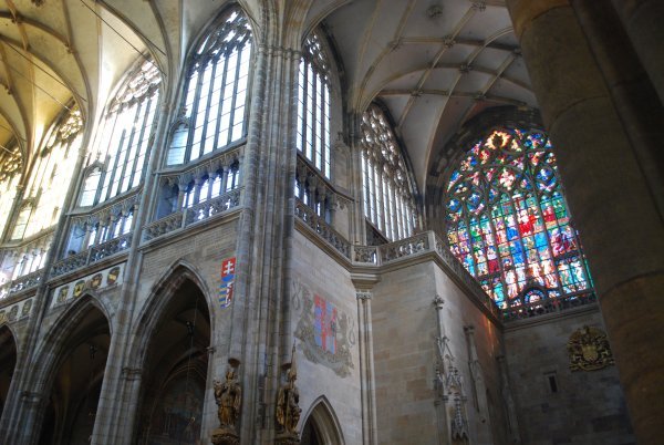 Interior of St. Vitus Cathedral