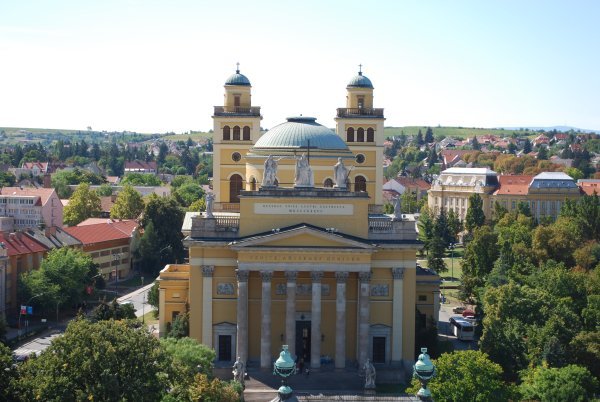 View of Eger Cathedral