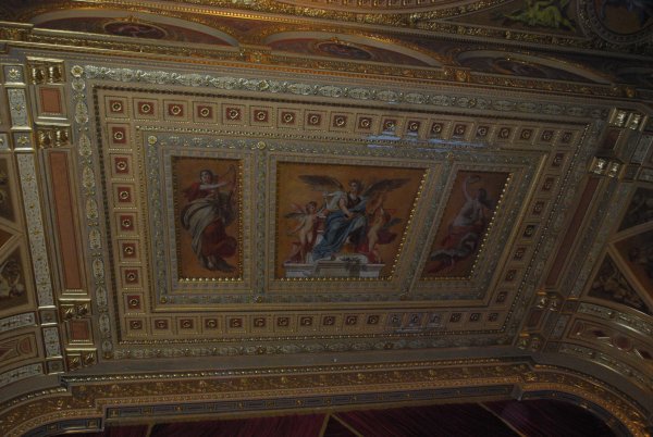 Ceiling panel above the state at the Opera House