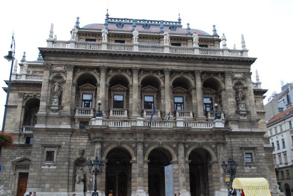 Facade of the Hungarian State Opera House