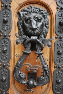 Another detail of door handle