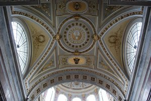 Ceiling inside Esztergom Basilica