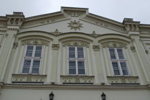 Detail of building in Esztergom