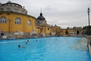 More of the pools at Szechenyi Baths