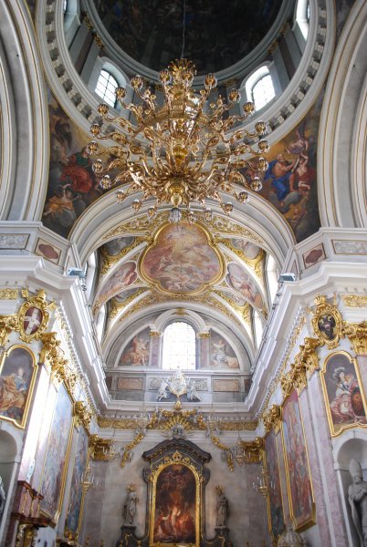 The gorgeous interior of St. Nicholas Cathedral