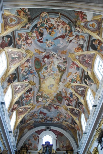 Ceiling of St. Nicholas Cathedral