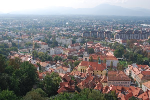 Views of Ljubljana from Ljubljana Castle