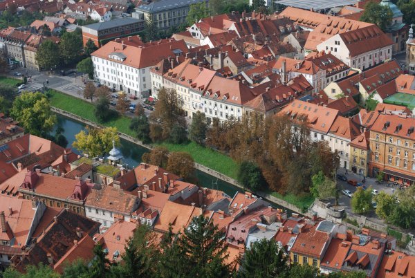 Another view of Ljubljana from Ljubljana Castle