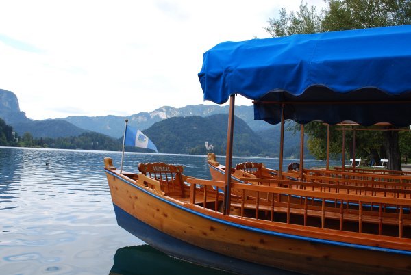 Pletna Boat at Lake Bled