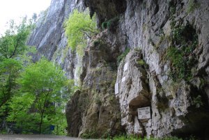 Exit of Skocjan Caves