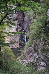 Waterfall at Skocjan Caves