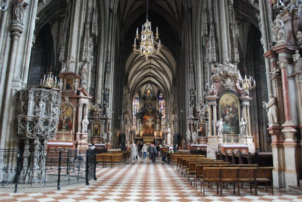 Interior of St. Stephen's Cathedral