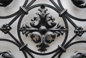Decorative iron piece in Vienna