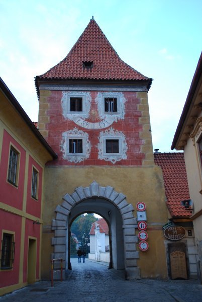 City gate of Cesky Krumlov