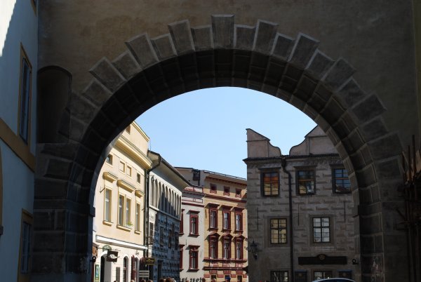 Archway in Cesky Krumlov