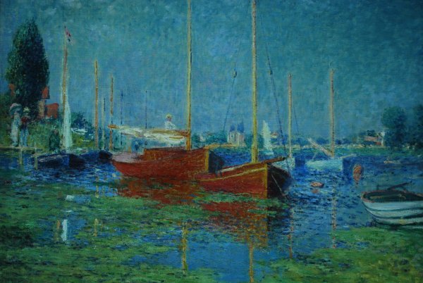 Impressionist painting at Musee de l'Orangerie