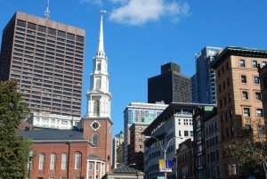 Park Street Church and other buildings