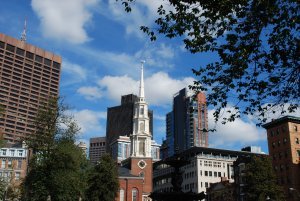 View from Boston Common