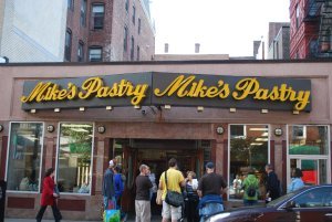 Mike's Pastry Shop in Boston