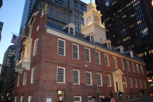 Old State House at night