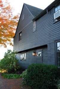 One of the buildings at the House of Seven Gables