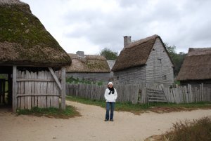 Jennifer at the 1627 English Village