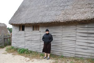 Kimberly at the 1627 English Village