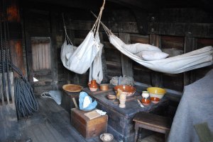Interior of the Mayflower