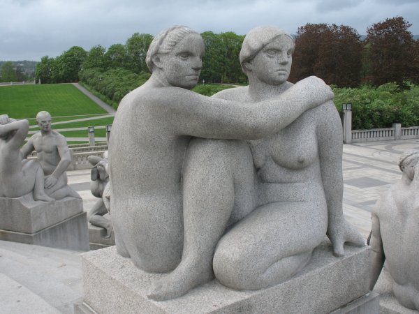 Vigeland sculpture at Frogner Park