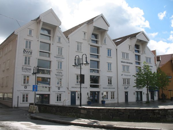 Typical architectural style of Stavanger
