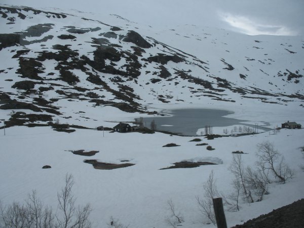 Views from the train ride from Myrdal back to Bergen