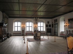 Bland interior of the castle at Akershus