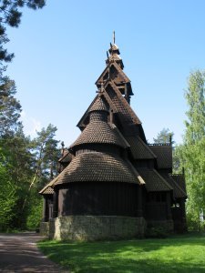Stave Church at the Norwegian Folk Museum