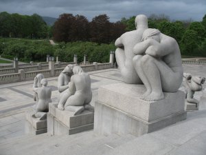Vigeland sculptures at Frogner Park