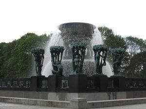 Fountain at Frogner Park