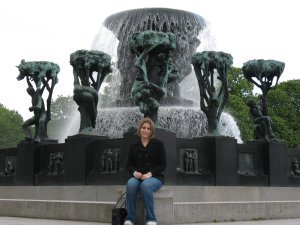 Jennifer at Frogner Park