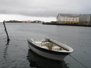 Boat in harbor