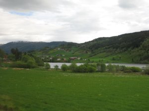 Bus ride from Voss to Gudvangen