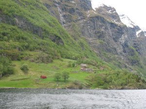 Boat ride along the Sognefjord