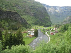 Train from Flam to Myrdal