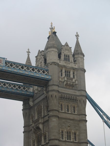 Close-up of Tower Bridge
