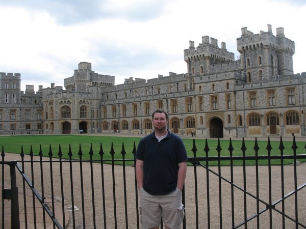 Mike at Windsor Castle