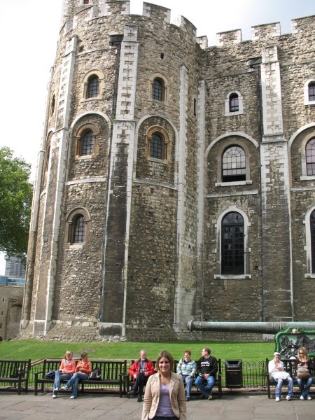 Jennifer at the Tower of London 