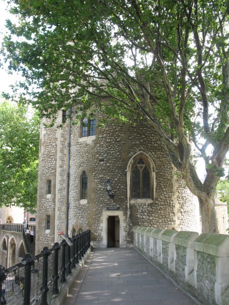 Walkway at the Tower of London