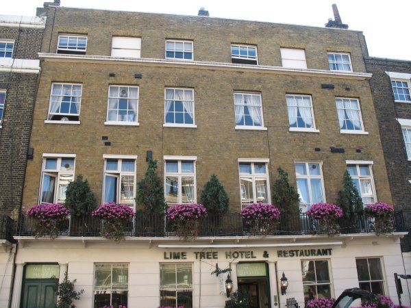 Exterior shot of The Lime Tree Hotel