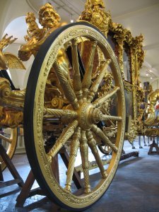 Gold Stage Coach at the Royal Mews