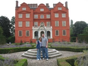 Mike and Jennifer at Kew Palace